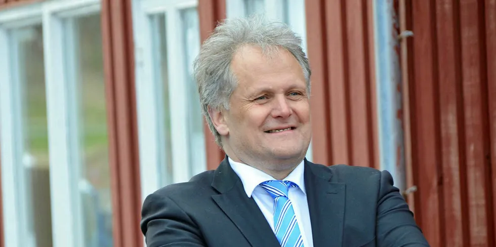 Helge Gåsø is the chairman of the board for Norway Royal Salmon