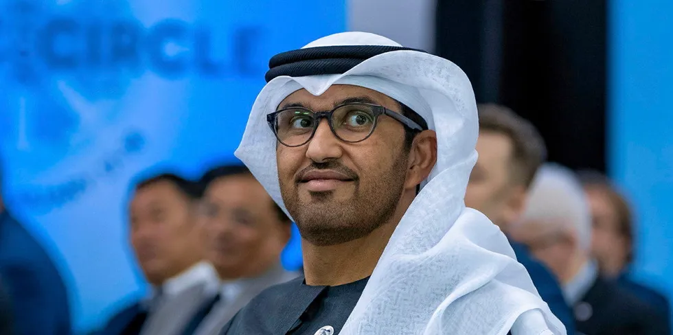 Sultan Al Jaber, president of COP28.