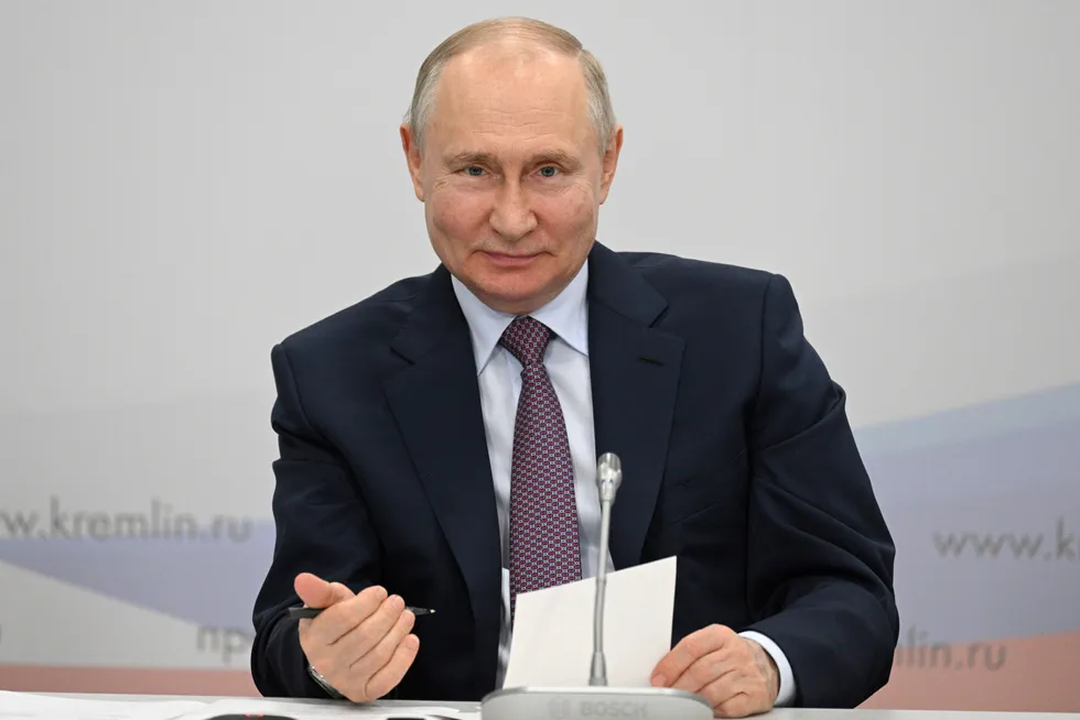 Russian President Vladimir Putin.