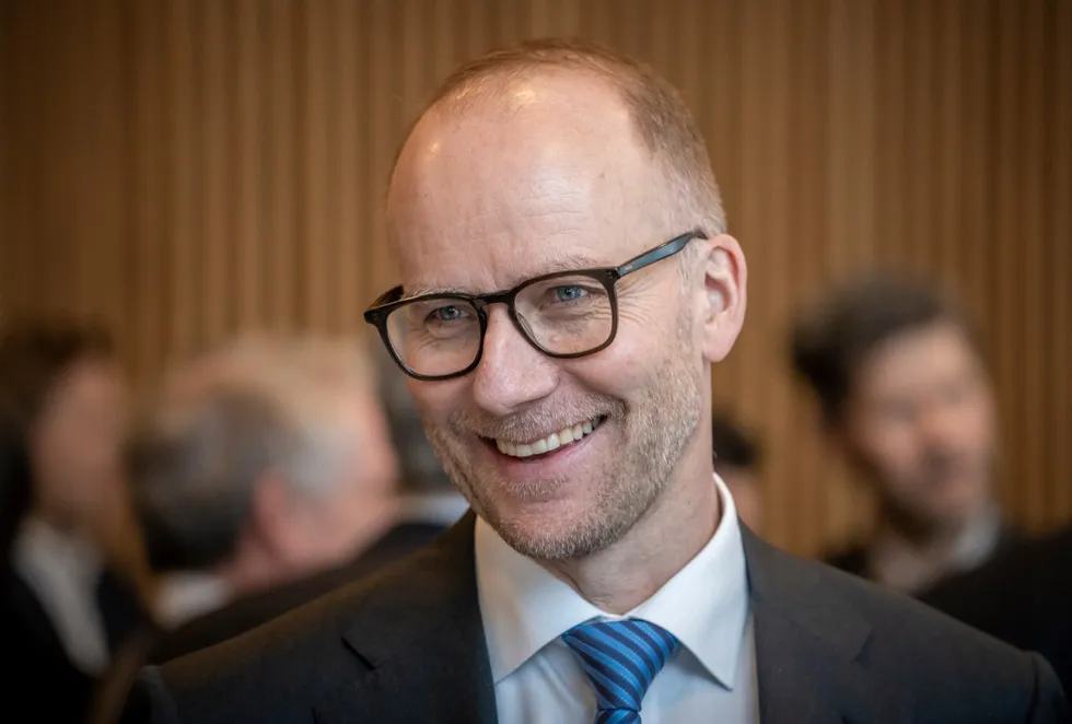 Optimism: Aker Solutions chief executive Kjetel Digre.