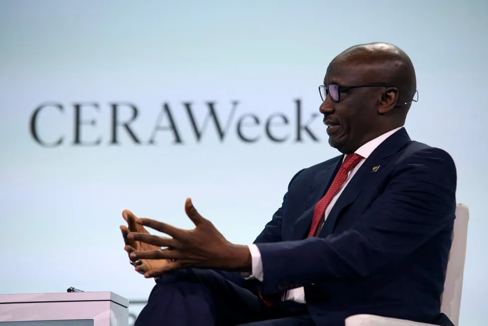 Meley Kyari, group chief executive of NNPC, Nigeria's state oil company.