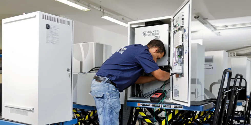 Solar storage system production