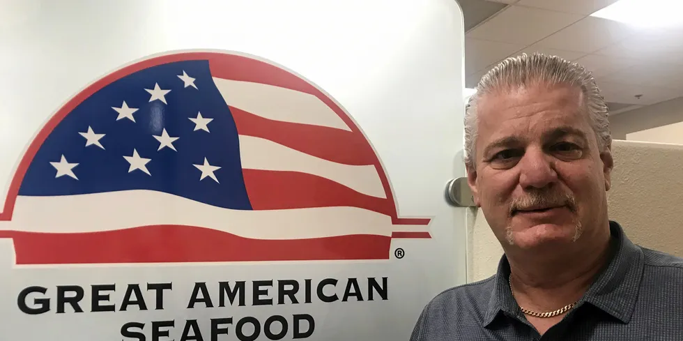 Sam Galletti, president of seafood distributor Southwind Foods/Great American Seafood Imports Co., wants to encourage seafood executives attending the 2022 Boston seafood show to take a closer look at plant-based seafood items.