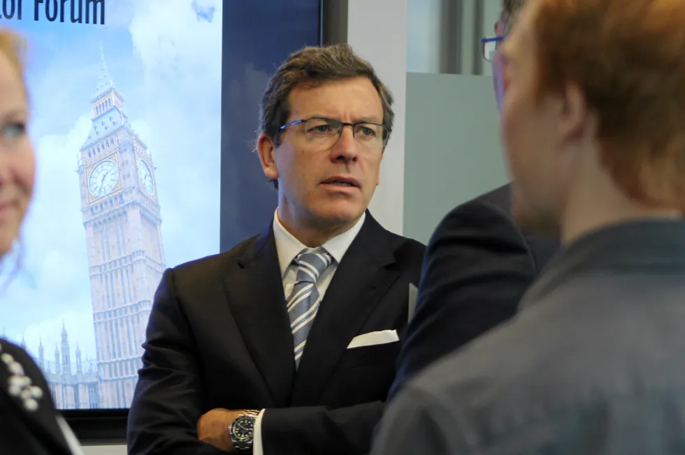Ricardo Garcia, CEO of Salmones Camanchaca. The company announced Monday it would de-list from the Oslo Stock Exchange.
