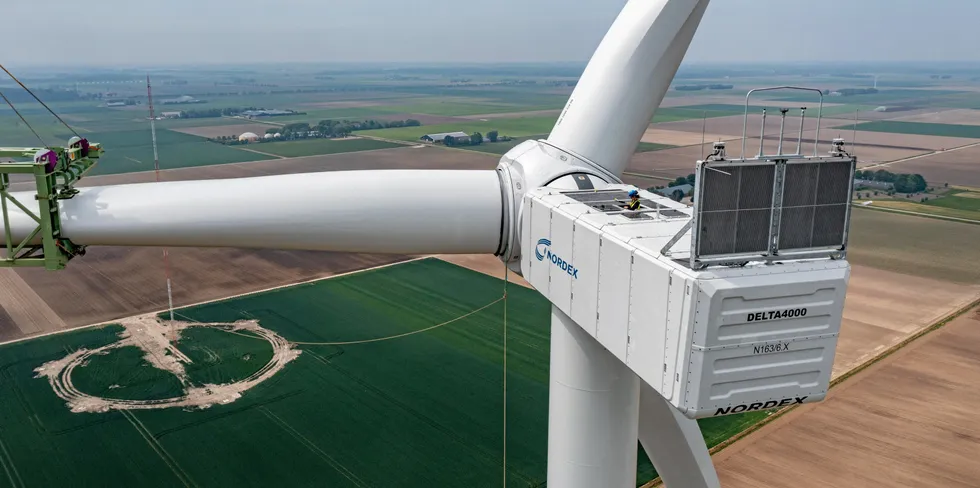 Nordex N163/6.X turbine