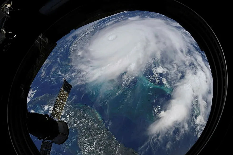 Hurricane Dorian: heading up the eastern US coastline
