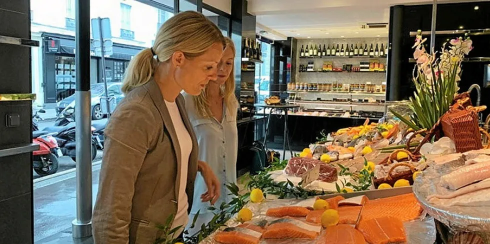 There is lots of unsold fish in the market as consumer demand comes to a halt.