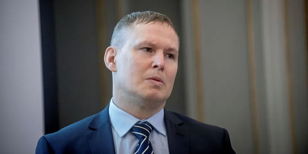 Mowi CEO Ivan Vindheim has a big first task ahead of him: a subpoena from William Barr's Department of Justice.