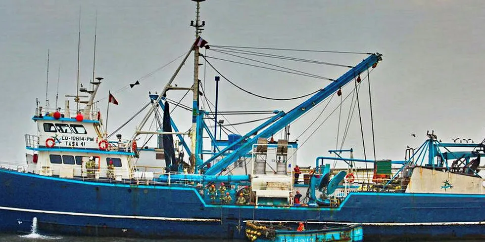 Peru's top execs lower full year fishmeal expectations