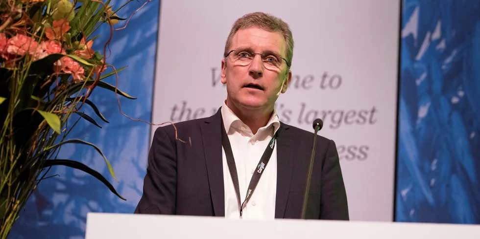 Grieg Seafood CEO Andreas Kvame.