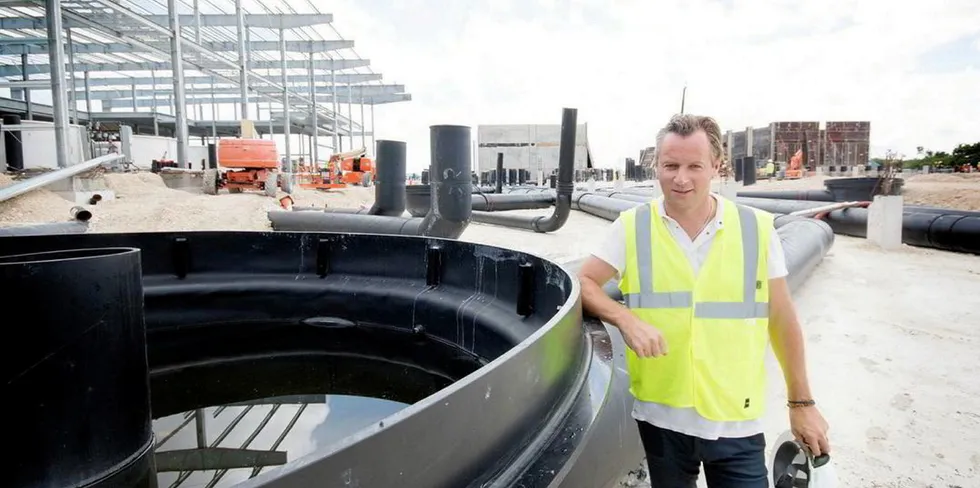 Johan Andreassen, founder of land-based salmon farming firm Atlantic Sapphire, says the company has learned from several mistakes as it moves into phase two of the company's US operation.
