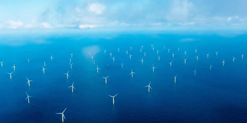 Copenhagen Infrastructure has invested heavily in wind power, such as this park in Germany.