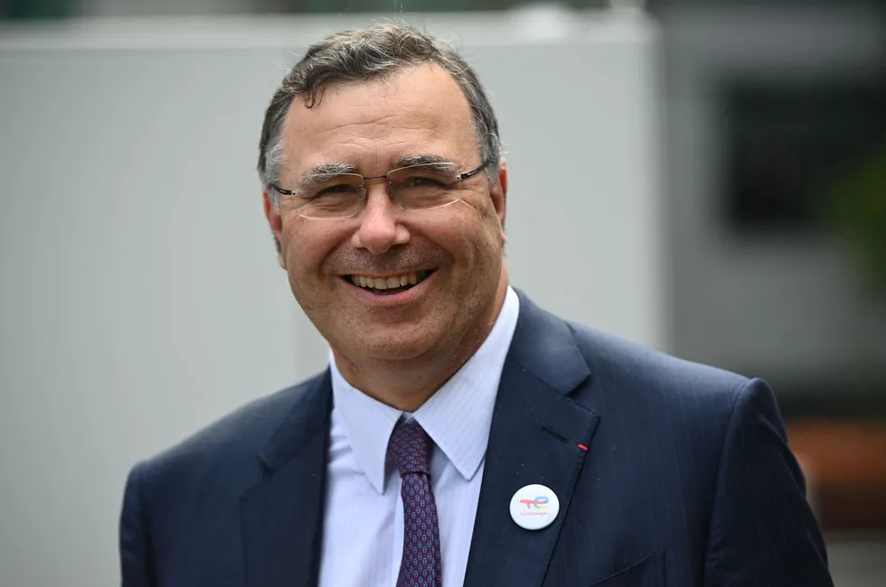 TotalEnergies chief executive Patrick Pouyanne.
