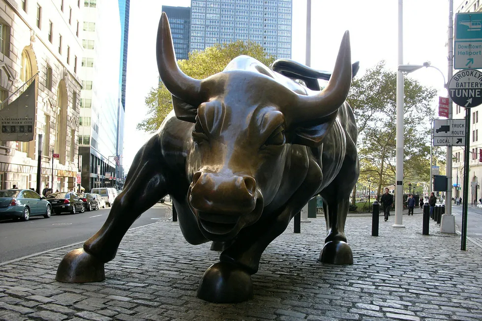 On a run: oil up on rising markets