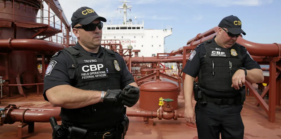 US Customs is the defendant in an ongoing case involving American Seafoods subsidiaries and alleged shipping violations.