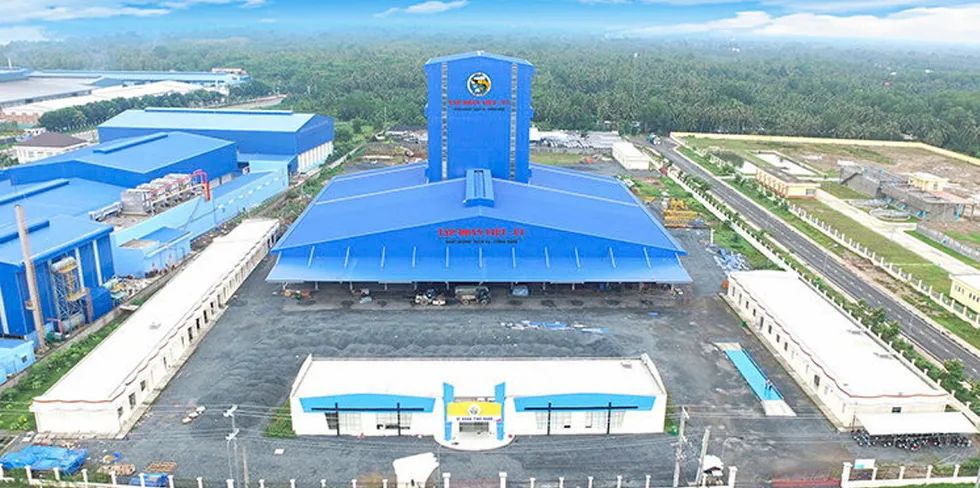 Vietnam's leading shrimp hatchery Viet UC.