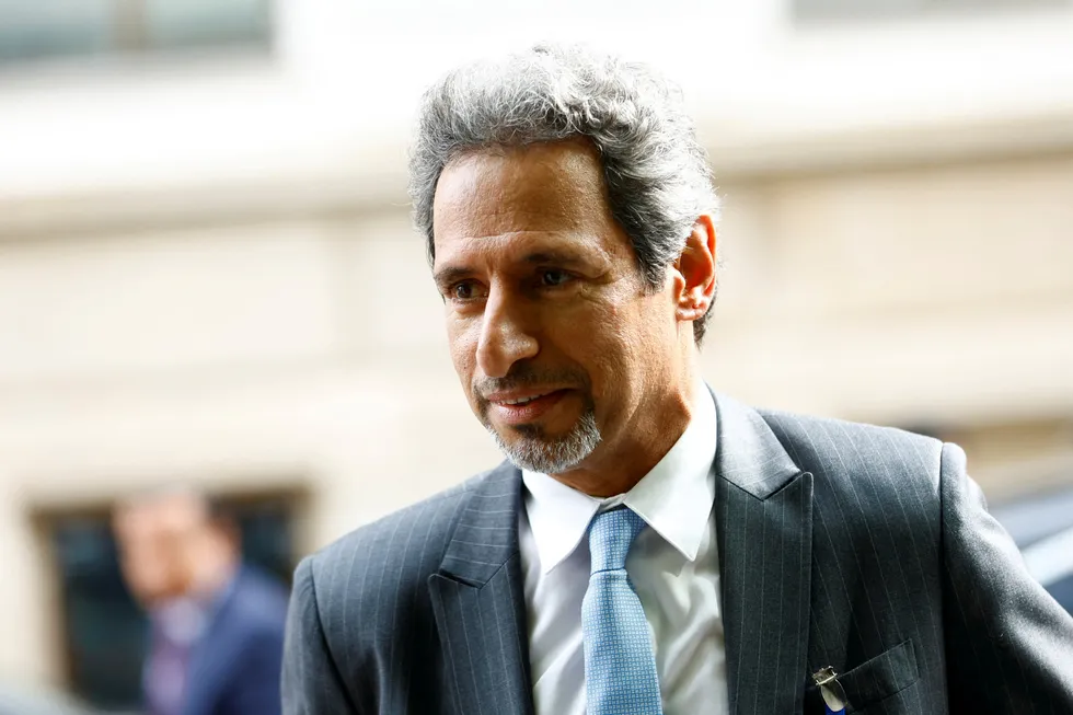 Exploration tracts: Oman Energy Minister Salim Al-Aufi.