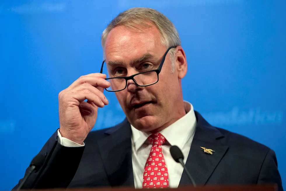 Permitting process: Trump administration Interior Secretary Ryan Zinke