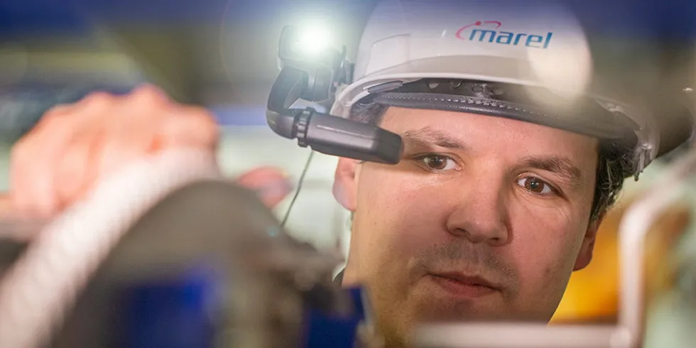 Processing equipment maker Marel still believes the sector needs to consolidate.