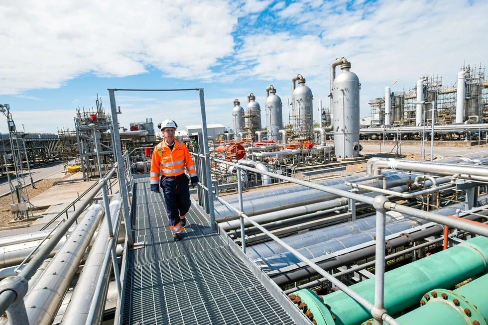 Transition: the Aldbrough Gas Storage Facility near Hornsea, East Yorkshire, will be converted to store hydrogen if SSE and Equinor's plans progress