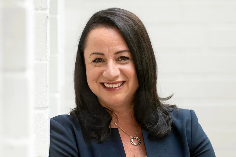 Siemens Energy CFO Maria Ferraro.