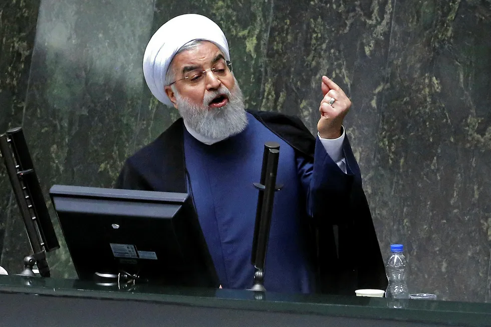 Iran's President Hassan Rouhani