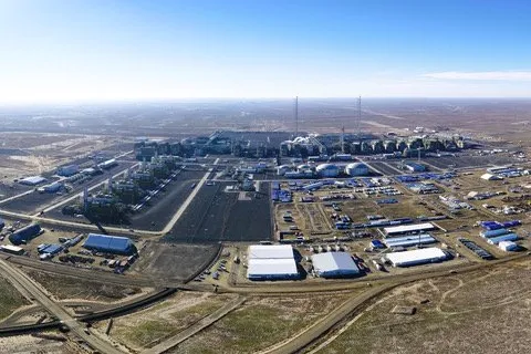 The third generation plant, part of Tengizchevroil’s Future Growth Project (FGP) in Kazakhstan.