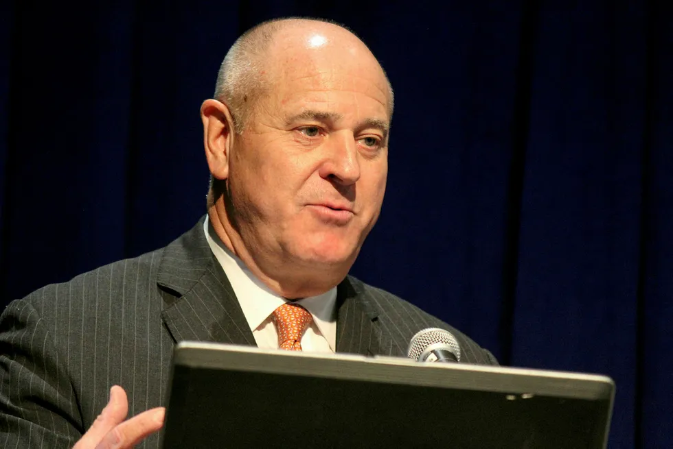 Weatherford: chief executive Mark McCollum