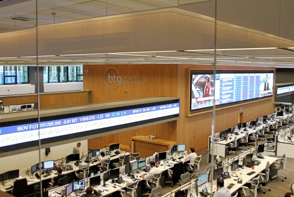 BTG Pactual is a major Brazilian financial company.