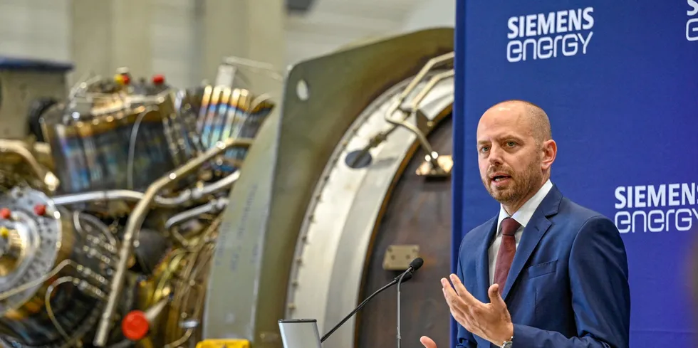 Christian Bruch, President and CEO of Siemens Energy.