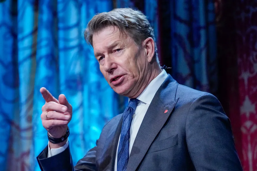 Energy Minister Terje Aasland