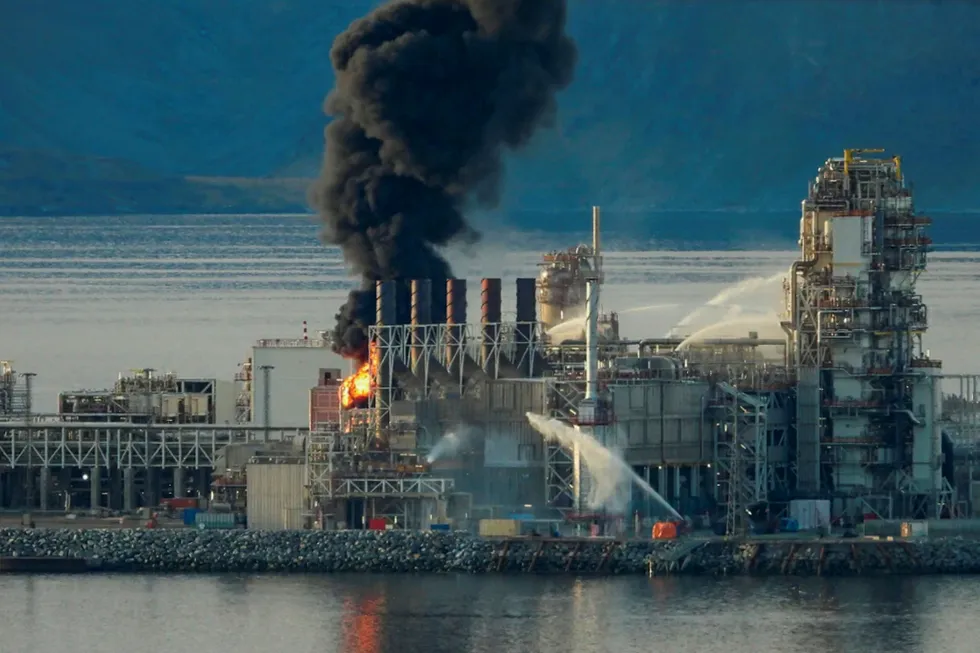 Blaze: at Hammerfest LNG