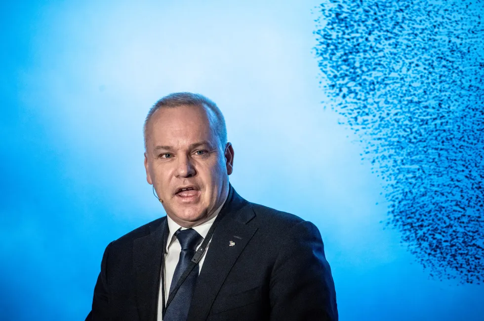 Equinor chief executive Anders Opedal.