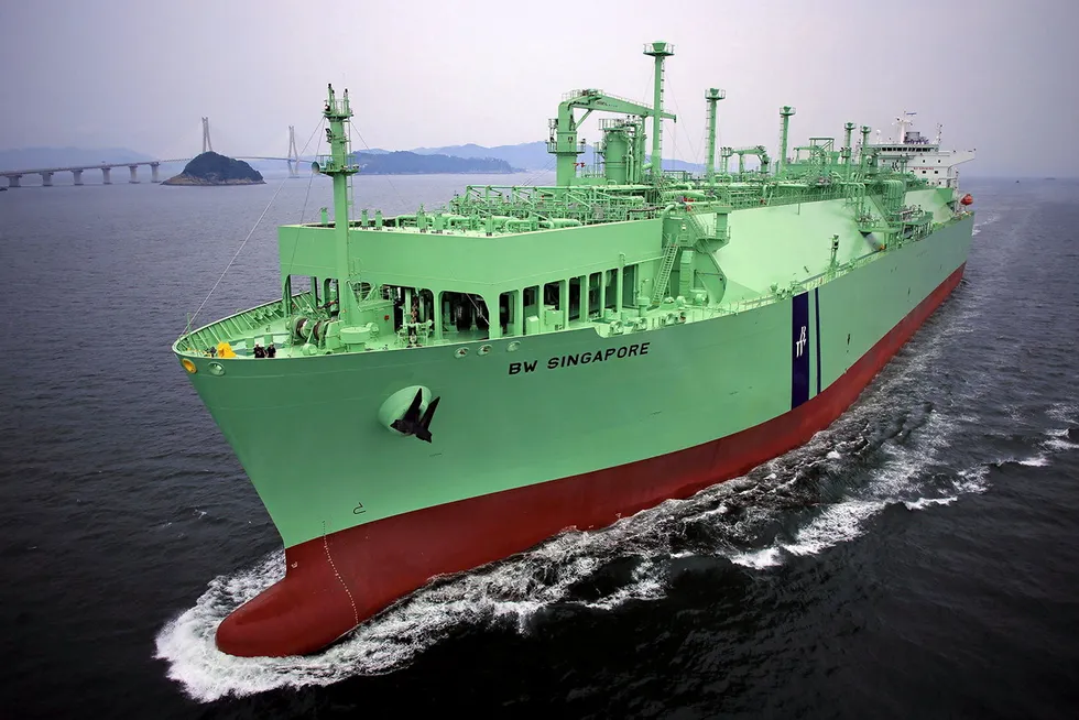 Done deal: Snam is paying $400m for the BW Singapore FSRU