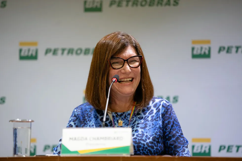 Petrobras chief executive, Magda Chambriard.