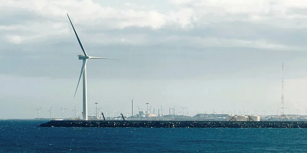 The 5MW offshore wind turbine prototype installed by OEM Gamesa (before it acquisition by Siemens) at Arinaga in the Canary Islands