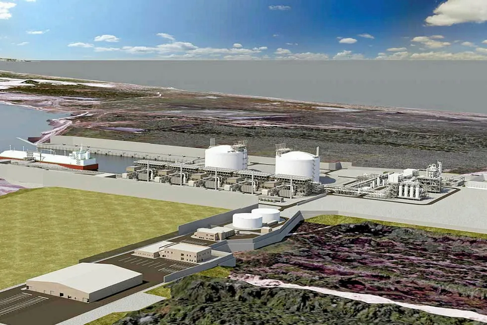 Controversial project: Jordan Cove LNG