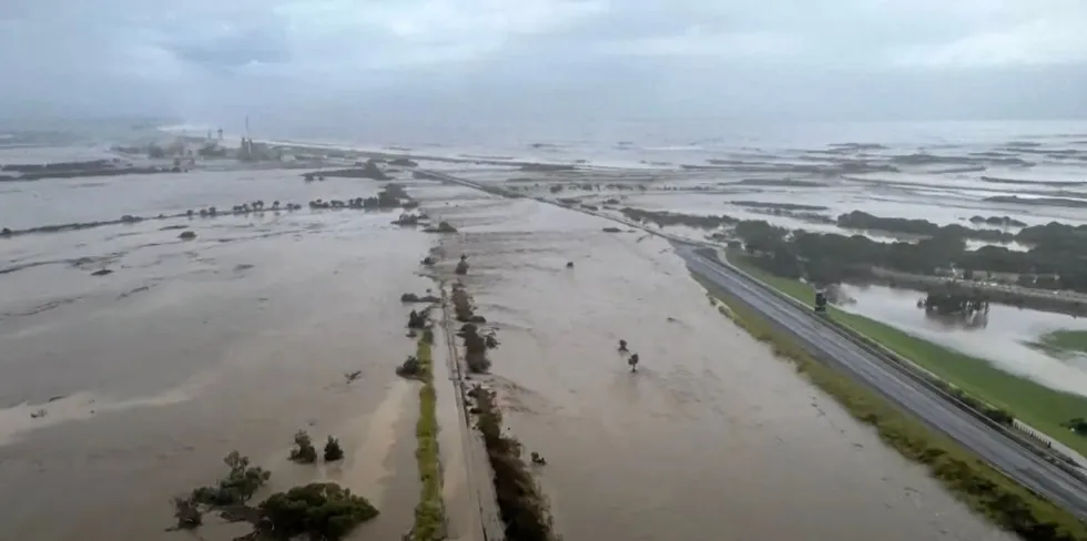 Cyclone Garbrielle has left widespread flooding and damage across the east coast of New Zealand's North Island.