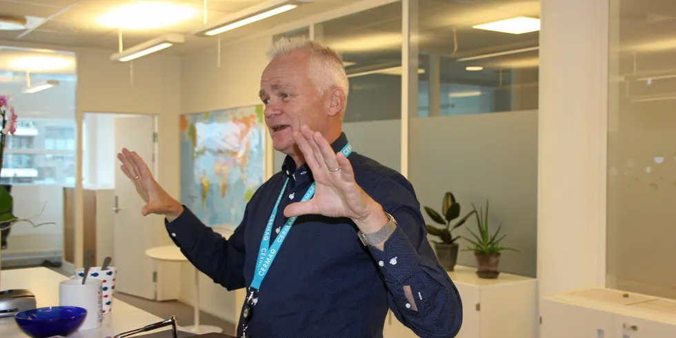 Knut Ellekjær is CEO of Cermaq Norway.