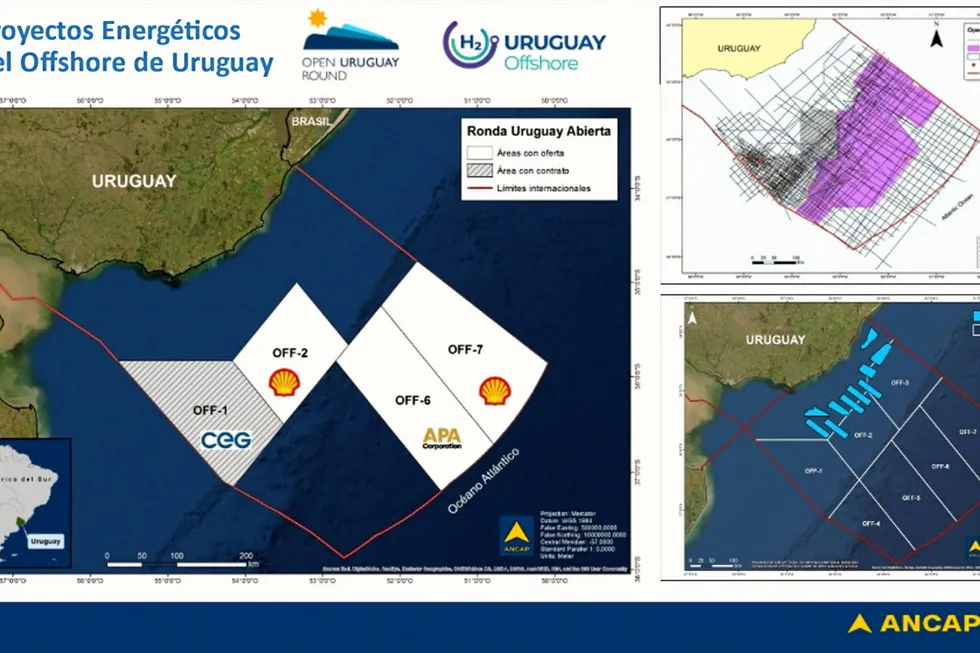 Auction: new exploration blocks were awarded in Uruguay’s 2022 open bid round