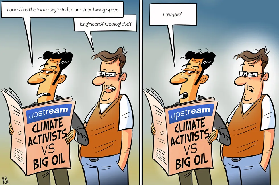 Oil industry battles rising tide of climate change litigation