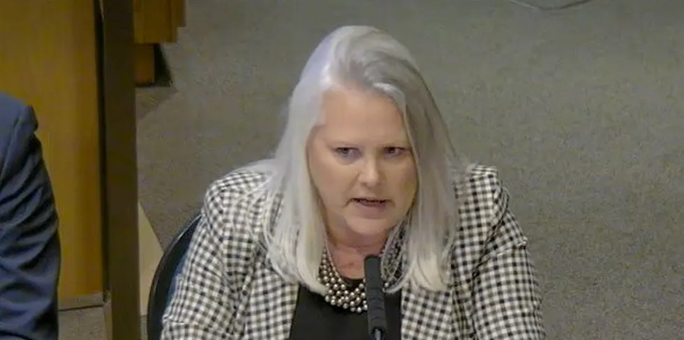 "This pause will allow the courts to fully adjudicate the issues raised by project opponents without allowing the delay caused by the endless litigation to run the clock on the permits," said Nordic Aquafarms CEO Brenda Chandler in April.