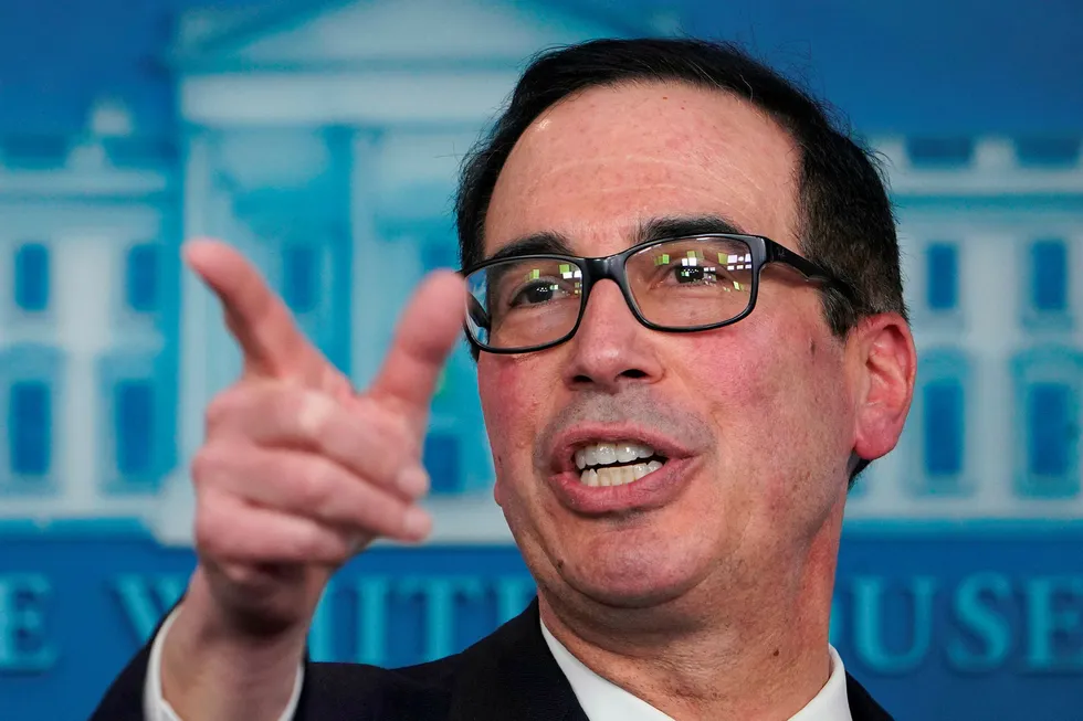 US Secretary of the Treasury: Steven Mnuchin announced US sanctions on Venezuela's state-controlled PDVSA