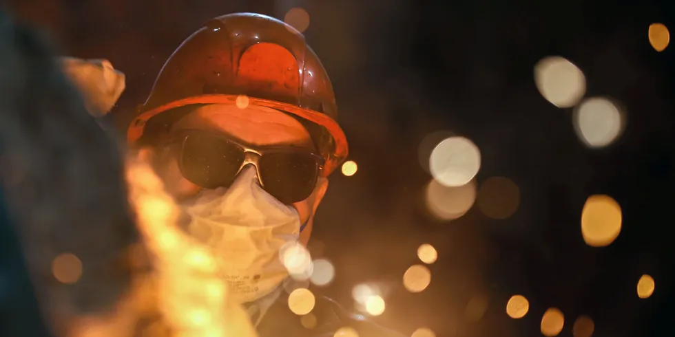 Steel processing requires vast amounts of energy.