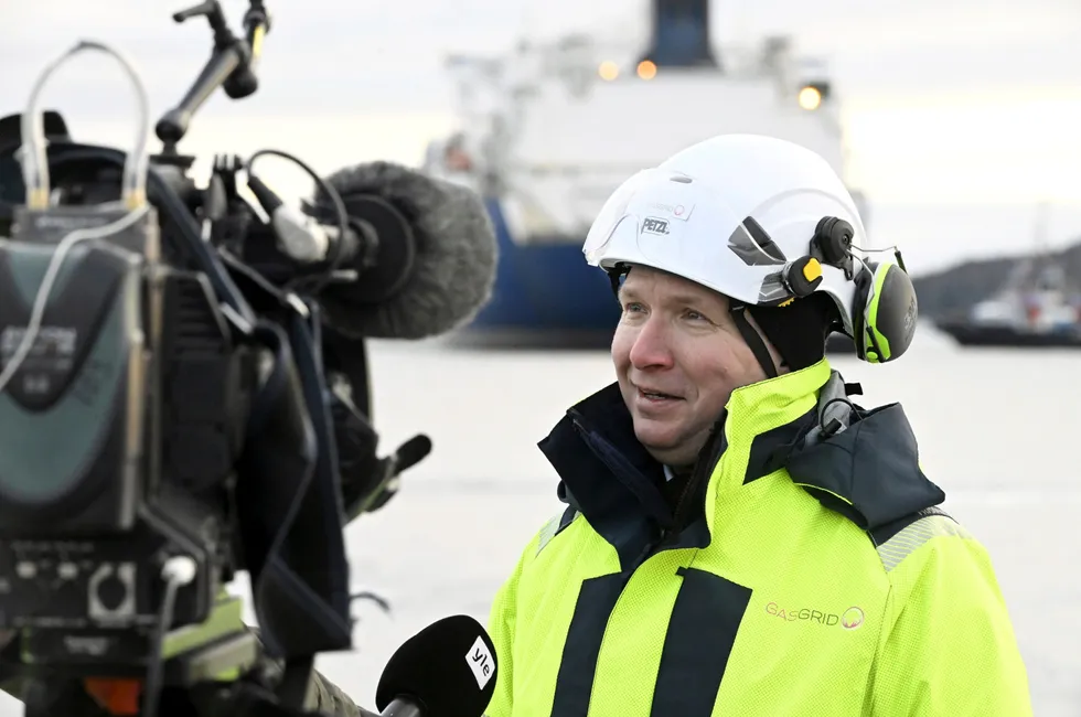 Gasgrid chief executive Olli Sipila.