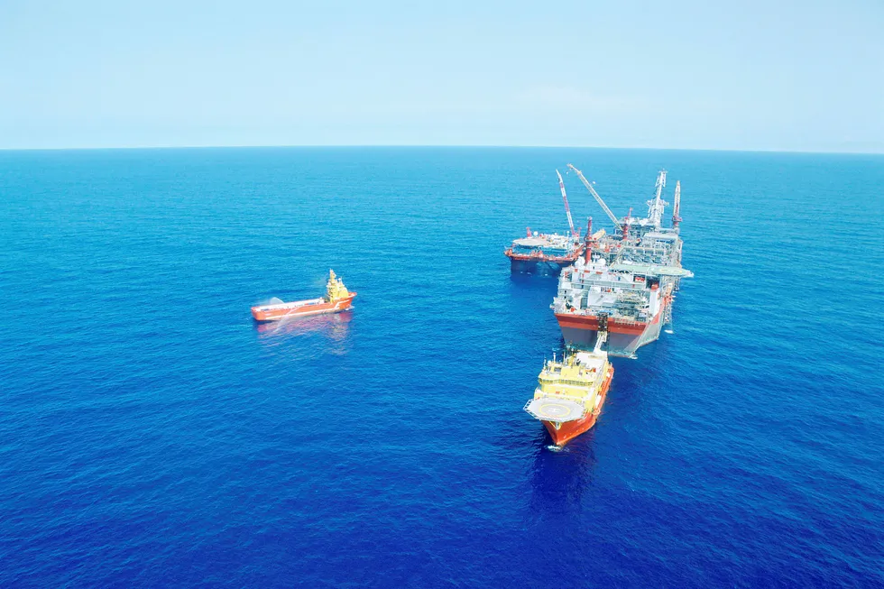Up and running: Shell's Bonga floater off Nigeria