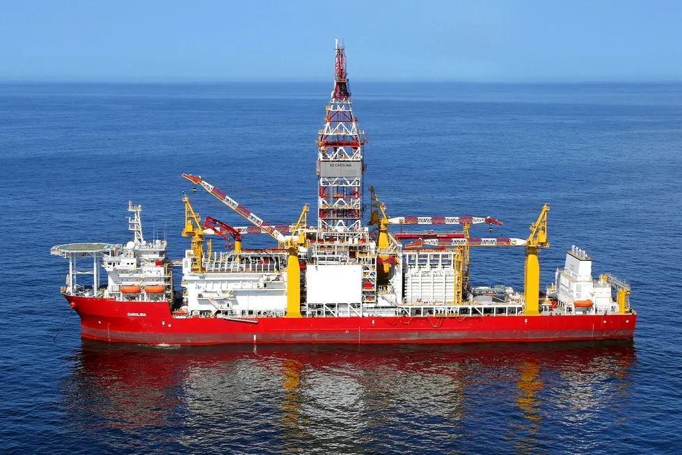 The drillship Carolina.