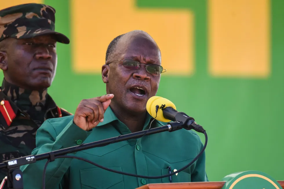 Visit: Tanzania's President John Magufuli is set to holds talks with Mozambique's President Filipe Nyusi