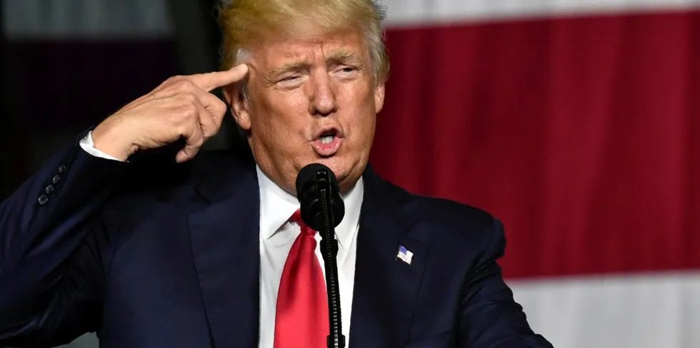 Former US President Donald Trump