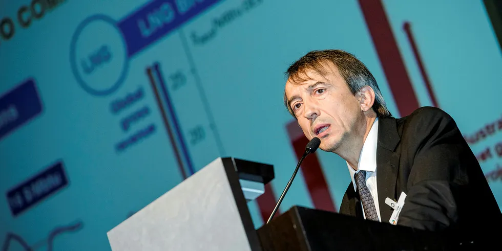Total gas, renewables and power president Philippe Sauquet